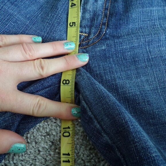 7 for all mankind flare bootcut jeans 27 - Picture 12 of 15